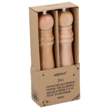 SÓ/BORSDARÁLÓ 2DB 10X4,5X25CM FA/MŰANYAG ALPINA