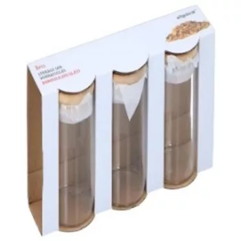 TÁROLÓÜVEG BOROSZILIKÁT 3DB 27X7X9,5CM ALPINA