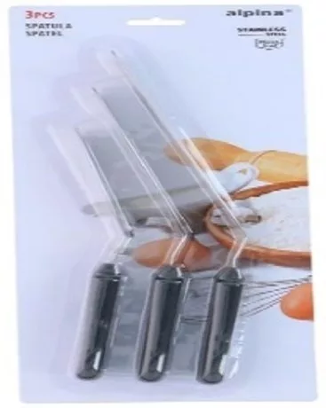 CUKRÁSZ SPATULA ROZSDAMENTES ACÉL 3DB ALPINA