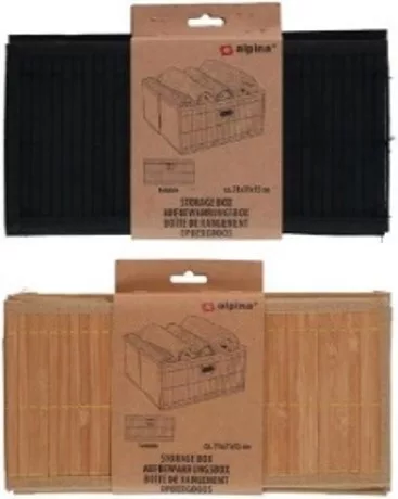 TÁROLÓDOBOZ NYITOTT 31X31X15CM 2 SZÍNBEN ALPINA