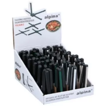 ÖSSZECSUKHATÓ ALÁTÉT 4FÉLE 22X22X1CM 45GR DSPL24 ALPINA