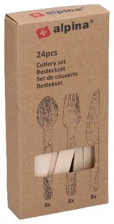 EVŐESZKÖZ KÉSZLET 24DB 16X2,5X0,2CM 63GR ALPINA