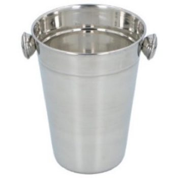   JÉGKOCKATARTÓ VÖDÖR O16,5XH14,5CM 135GR, ROZSDAMENTES ACÉL ALPINA