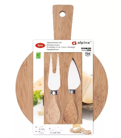 SAJTTÁL SZETT 3DB SS/PP/BM 28,5X18X2,8CM 237GR ALPINA