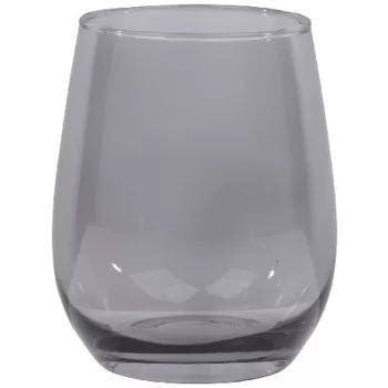 POHÁR ÜVEG SZÜRKE 3DB 6.8X5X10.6CM 350ML 350GR ALPINA