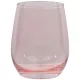 POHÁR ÜVEG RÓZSASZÍN 3DB 6.8X5X10.6CM 350ML 350GR ALPINA