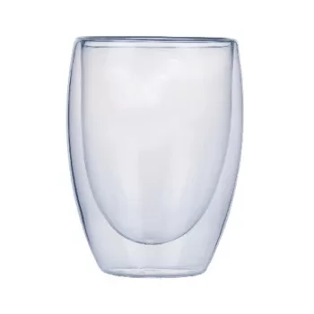 DUPLAFALÚ POHÁR KÖZEPES 12X0,9X12CM 350 ML 141GR ALPINA