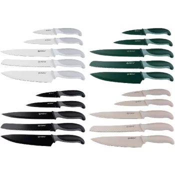 KÉS SZETT 5DB 32/31,5/23,5/19CM 1,2/1,5MM 4FÉLE ALPINA