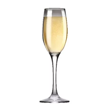 POHÁR PEZSGŐS FÜST HATÁSÚ ÜVEG 180ML 4DB ALPINA