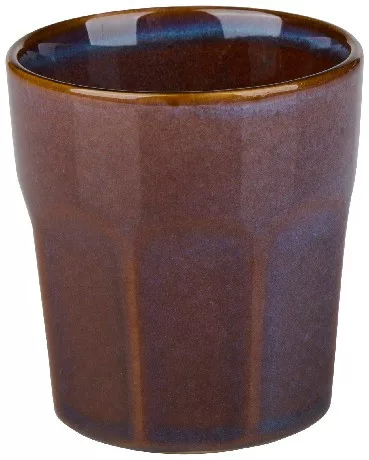 BÖGRE STONEWARE 200ML SÖTÉTBARNA 7,5X8CM