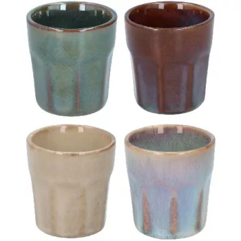 BÖGRE STONEWARE 110ML 4PCS 6X6,4CM 110ML
