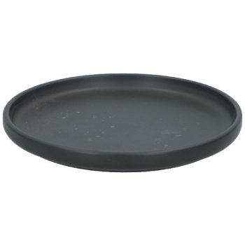 TÁNYÉR 20CM FEKETE ALPINA STONEWARE