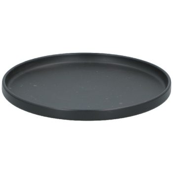 TÁNYÉR 26,5CM FEKETE ALPINA STONEWARE