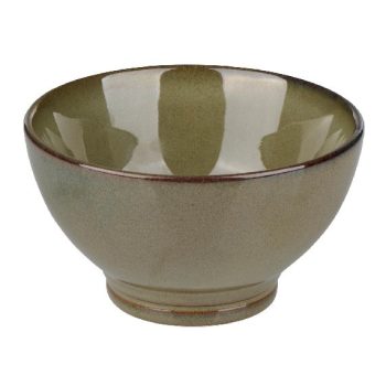 TÁL STONEWARE ZÖLD 13,9X7CM