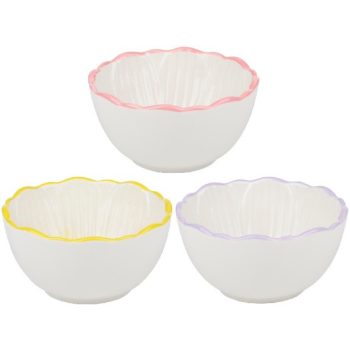 TÁL VIRÁGMINTÁS 2 FÉLE KÉZZEL FESTETT 10,5X5,5CM