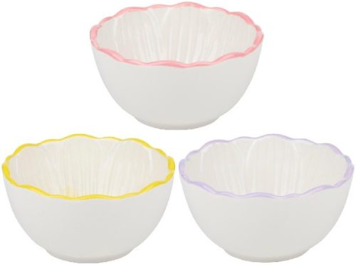 TÁL VIRÁGMINTÁS 2 FÉLE KÉZZEL FESTETT 10,5X5,5CM