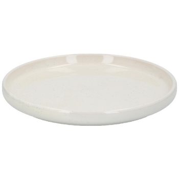 TÁNYÉR STONEWARE KRÉM SZÍN 20CM