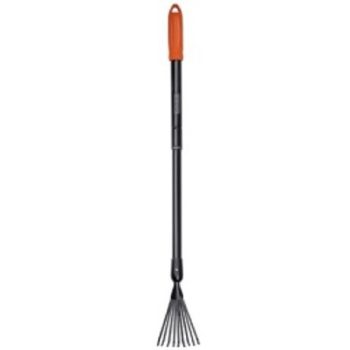 TELESZKÓPOS GEREBLYE FÉM 77-110X9X6CM BLACK+DECKER