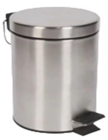 PEDÁLOS SZEMETES 12 L SZATIN FELÜLET O25×39 CM, 1,45 KG DIRT DEVIL