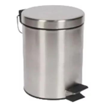   PEDÁLOS SZEMETES 5 L SZATIN FELÜLET O20,5×27,5 CM, 760 G DIRT DEVIL