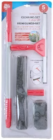 ABLAKTISZTÍTÓ SZETT 5DB 57-129X36X14CM 506GR DIRT DEVIL