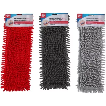 FELMOSÓ MOP ZSENÍLIA 3 SZÍNBEN 43X13X2CM 95G DIRT DEVIL