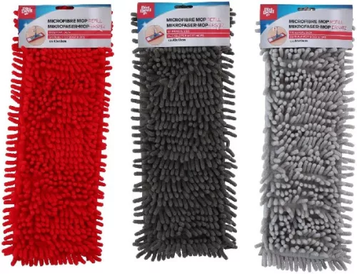 FELMOSÓ MOP ZSENÍLIA 3 SZÍNBEN 43X13X2CM 95G DIRT DEVIL