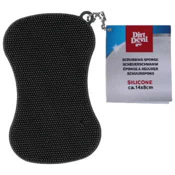 TISZTÍTÓ KEFE SZILIKON 14X8X1CM 2 SZÍNBEN DIRT DEVIL