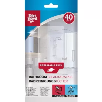   TISZTÍTÓ KENDŐ 40DB FÜRDŐSZOBAI 36GSM 208GR 18X20CM DIRT DEVIL