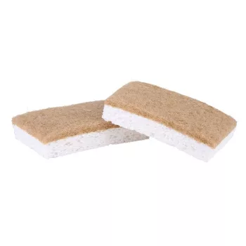   MOSOGATÓ KEFE SÚROLÓ 2DB 11X7X2,3CM CELLULÓZ/KÓKUSZROST ÚJRAHASZNOSÍTOTT, DIRT D