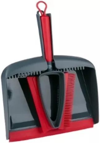 LAPÁT + SEPRŰ 32,5X22,8X5 CM PP/TPR/PET, DIRT DEVIL
