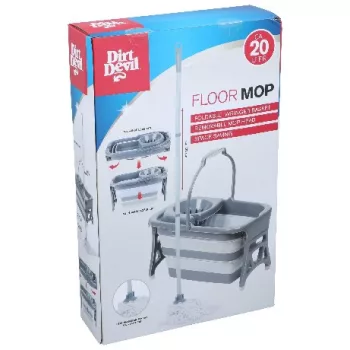 PADLÓTÖRLŐ LEHAJTHATÓ MOPFEJJEL, 48X27X29CM, DIRT DEVIL