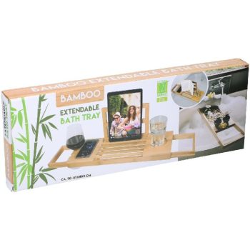 POLC KÁDRA BAMBUSZ 50-85X18X4CM