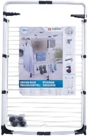 RUHASZÁRÍTŐ ÁLLÓ GÖRGŐS 30M 134X68X38CM