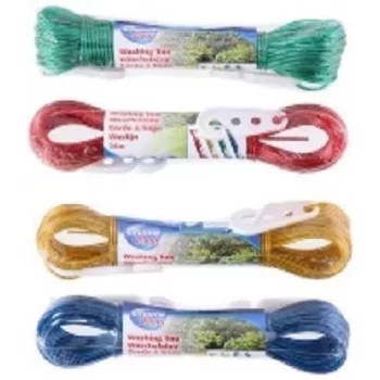 RUHASZÁRÍTÓ KÖTÉL 20M 5 SZÍNBEN