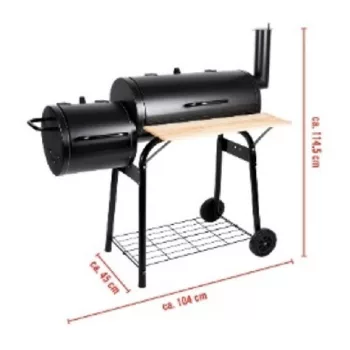 BBQ GRILL FÜSTÖLŐ 104X58X114CM