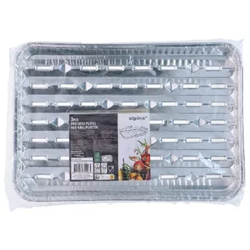 BBQ GRILL TÁLCA 3 DB-OS
35X22X2,5