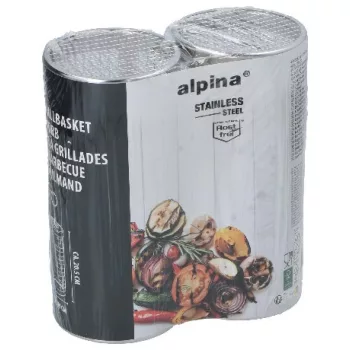 BBQ GRILLKOSÁR 2DB-OS ALPINA
20X9X9CM
