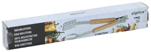 BBQ MULTIFUNKCIÓS ESZKÖZ 6 AZ 1-BEN
1,5X5X34MM ALPINA