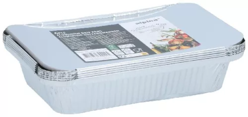 GRILL CSEPEGTETŐ EDÉNY ALUMINIUM 6 DB-OS
4,5X17X21CM ALPINA