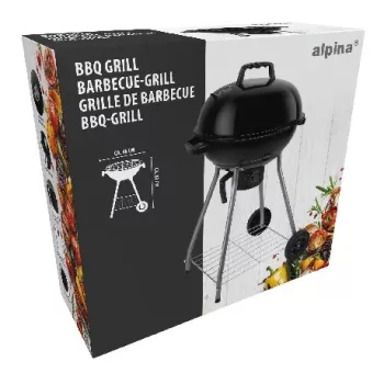 GRILL SÜTŐ KEREKES KEREK ALPINA