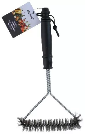 GRILL TISZTÍTÓ KEFE SZÉLESFEJŰ 1DB 17X30CM ALPINA