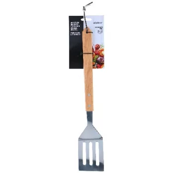 GRILLEZŐ HÚSLAPÁT INOX FANYELŰ 41X7X1,4CM ALPINA
