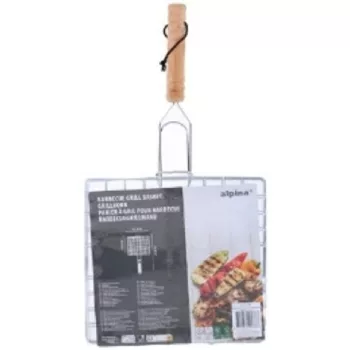 GRILLEZŐ HÚSSÜTŐ FANYELŰ 20X20CM ALPINA