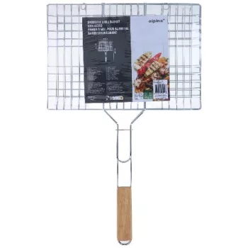 GRILLEZŐ HÚSSÜTŐ FANYELŰ 35X24CM ALPINA