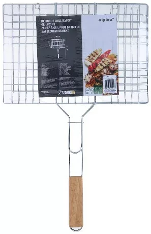 GRILLEZŐ HÚSSÜTŐ FANYELŰ 35X24CM ALPINA