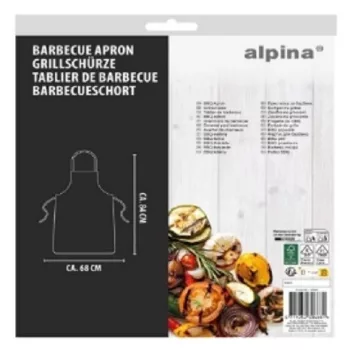 GRILLEZŐ KÖTÉNY FEKETE ALPINA