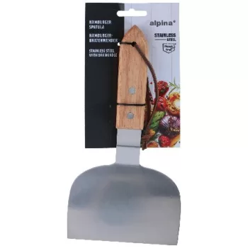 GRILLEZŐ SPATULA INOX FANYELŰ 22,5X11,8X13,5CM ALPINA