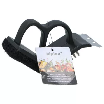 GRILLTISZTÍTÓ KEFE 3IN1 15X7,3X10CM ALPINA