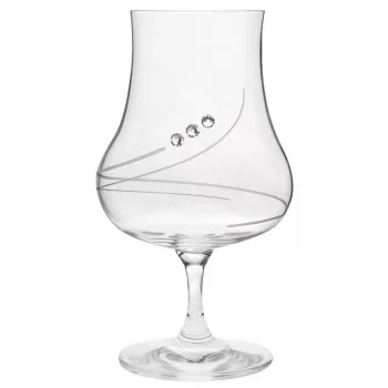 RUMOS POHÁR 4DB-OS KRISTÁLYBERAKÁSSAL DÍSZÍTETT 220ML